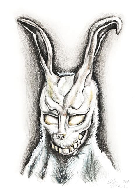 donnie darko fan art|frank donnie darko drawing.